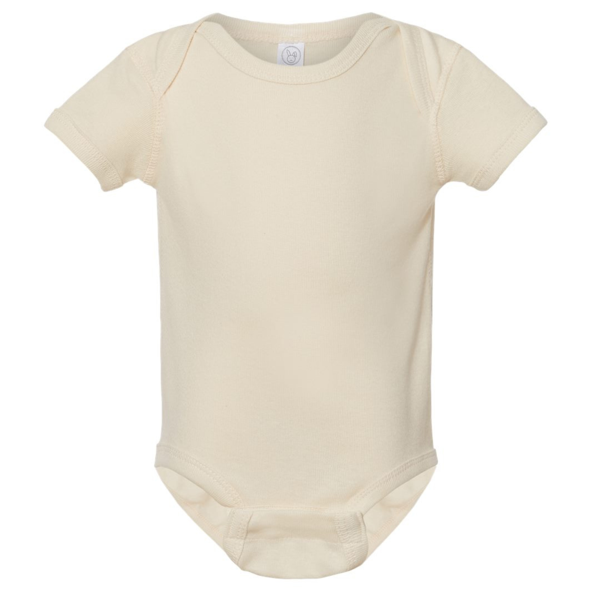 4400 Rabbit Skins Custom Infant Baby Rib Bodysuit | Custom Baby Bodysuit