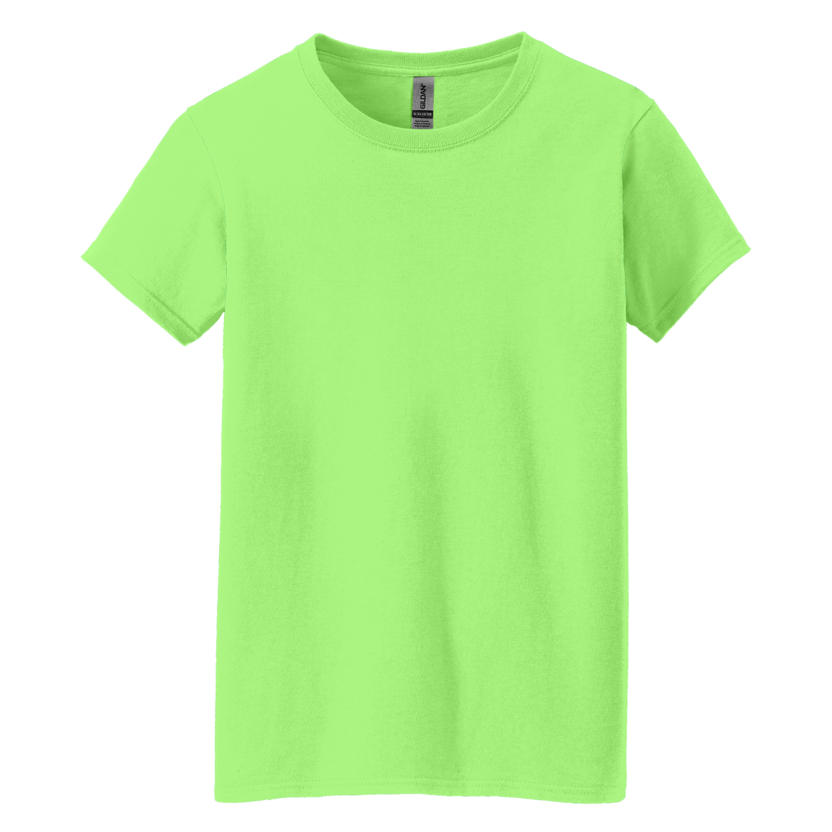 G500L Gildan Ladies&#39; Heavy Cotton™ T-Shirt – Custom Print Fitted Tee for Women