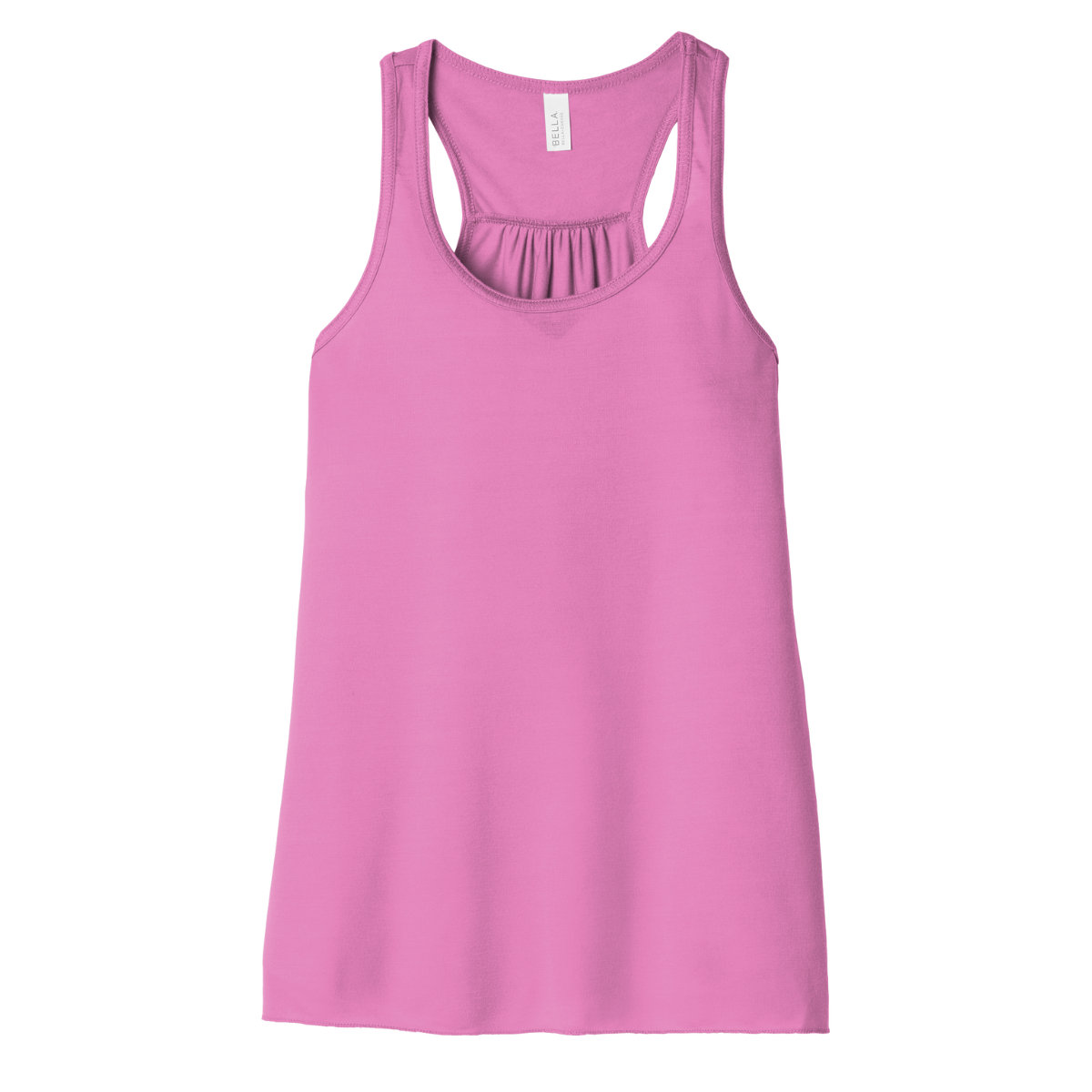 B8800 Bella + Canvas Ladies&#39; Flowy Racerback Tank – Lightweight Custom Print Tank Top