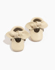 Newborn Birch Knotted Bow Baby Shoe