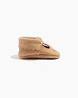 Newborn Weathered Brown Mary Jane Baby Shoe