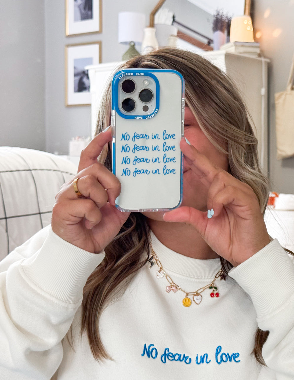 No Fear in Love Christian iPhone Case Faith Phone Case