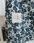 Liberty Floral + Coastal Plaid Lace Muslin Quilt