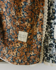 Venetian Floral + Autumn Bloom Lace Muslin Quilt