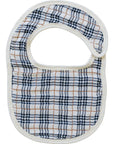 Vintage Plaid Classic Muslin Bib