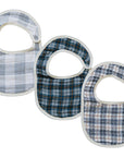 Vintage Plaid Classic Muslin Bib