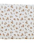 Autumn Bloom Muslin Burp Cloth
