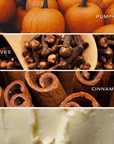 Pumpkin Spice Soy Candle - Orange Matte Jar - 15 oz