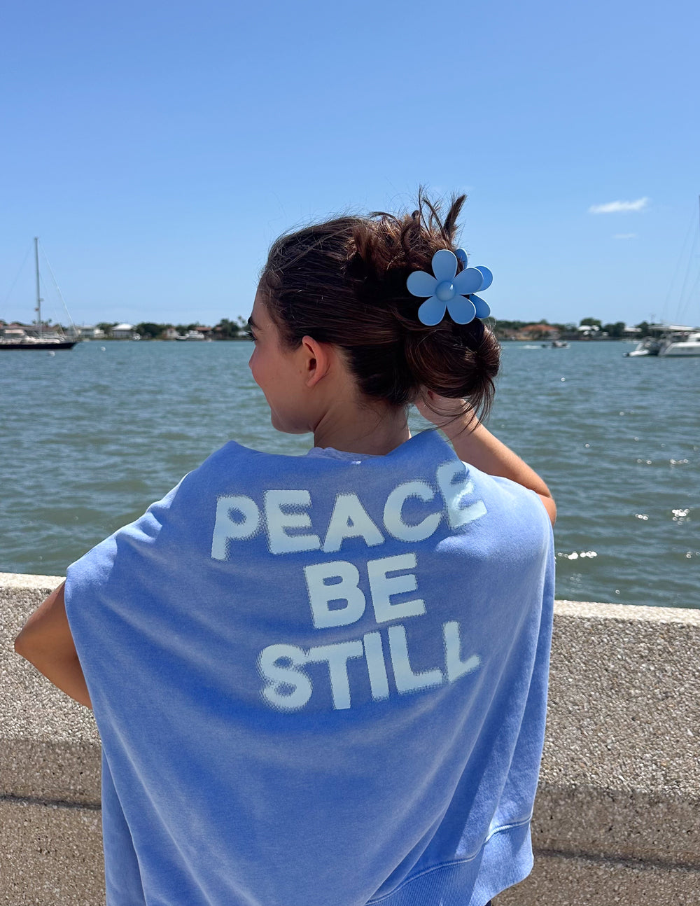 Peace Be Still Mountain Bluebird Hoodie