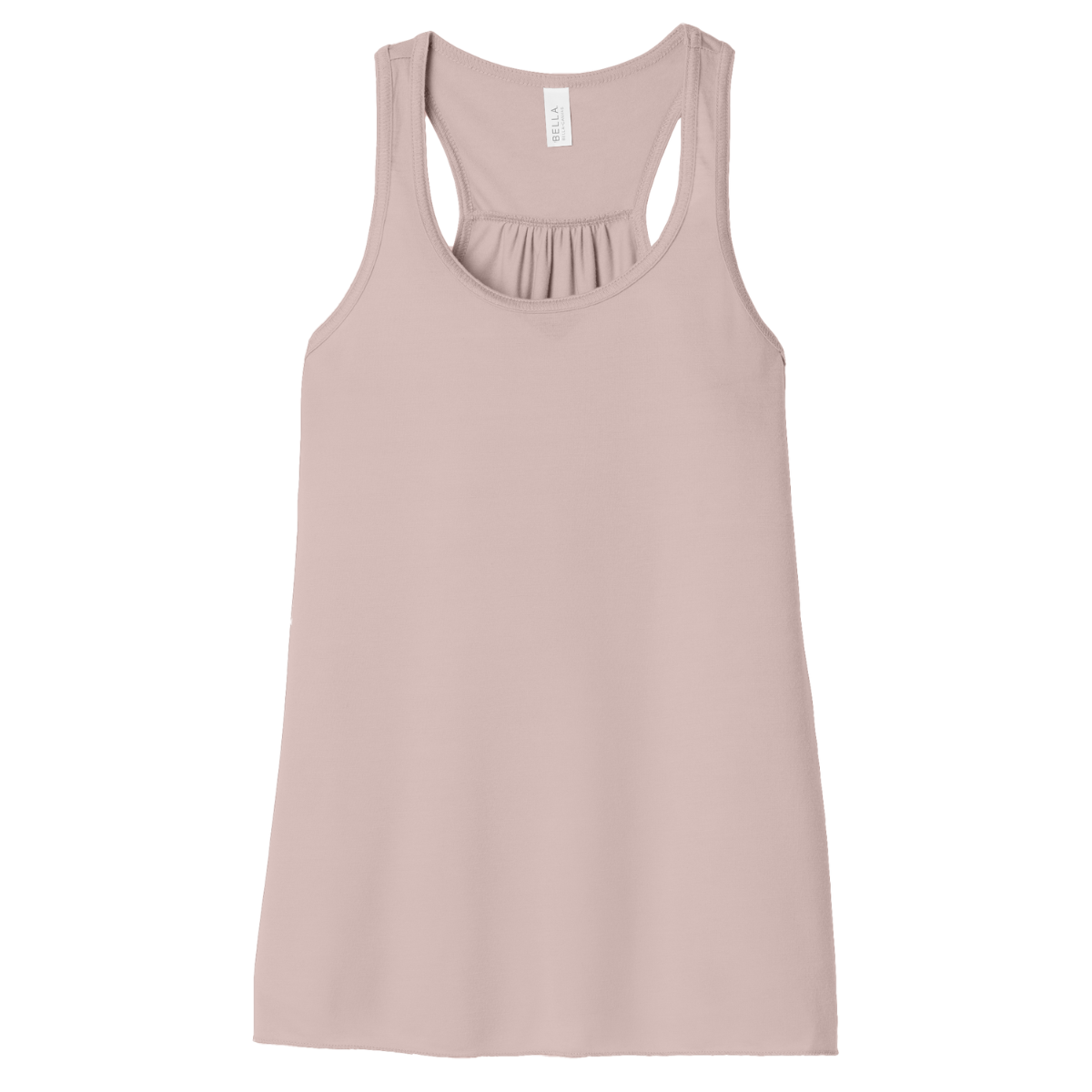B8800 Bella + Canvas Ladies&#39; Flowy Racerback Tank – Lightweight Custom Print Tank Top