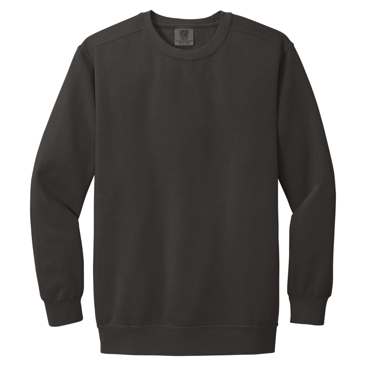 1566 Comfort Colors Adult Crewneck Sweatshirt – Garment-Dyed Custom Print Pullover