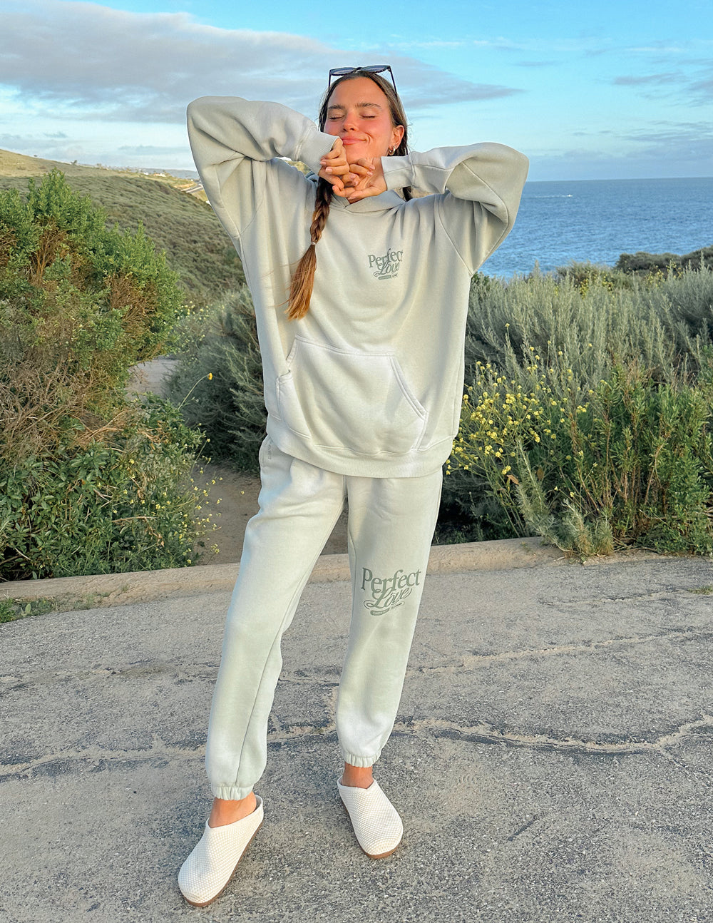Perfect Love Unisex Sweatpant | Faith Based Relaxed Fit Joggers