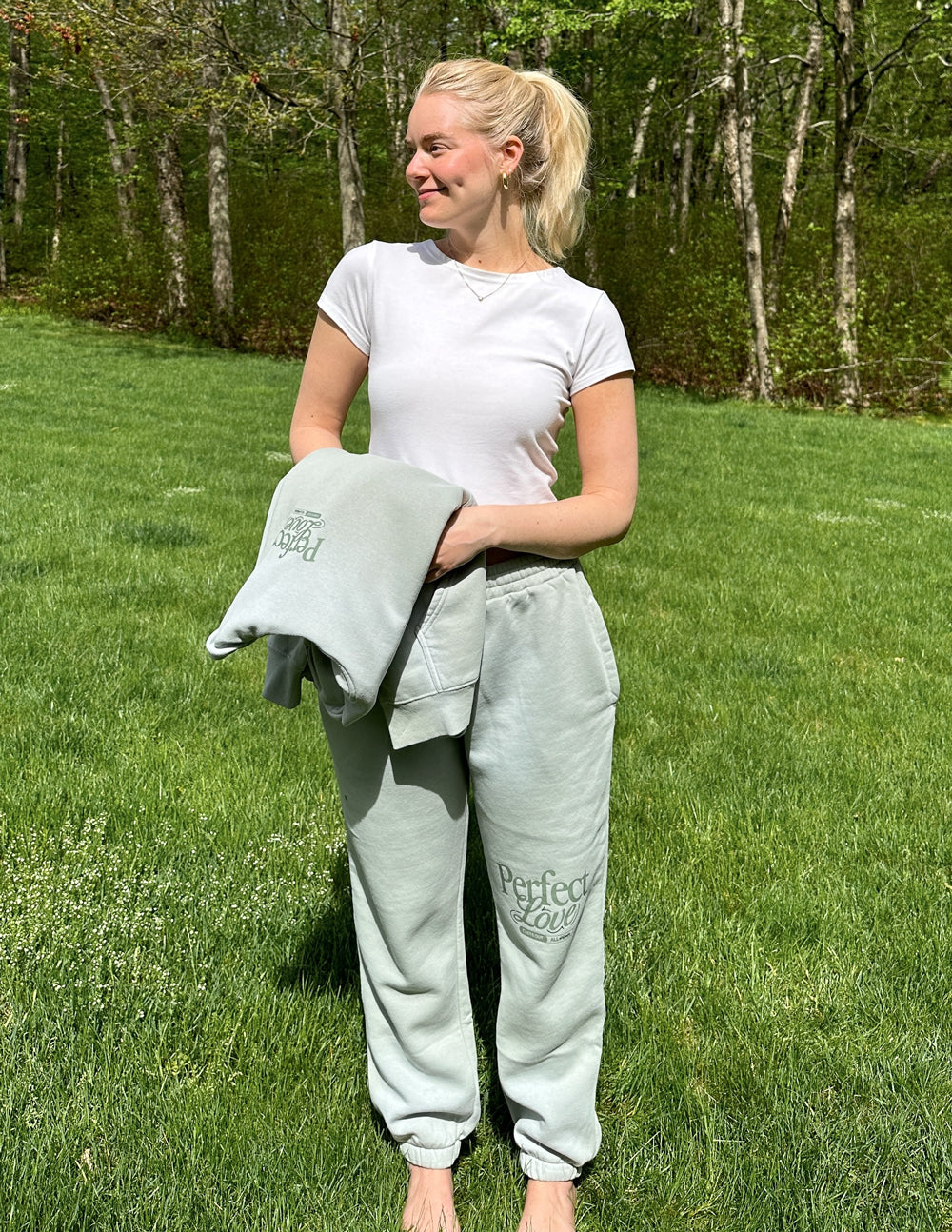 Perfect Love Unisex Sweatpant | Faith Based Relaxed Fit Joggers