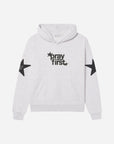 Pray First Heather Grey Unisex Hoodie