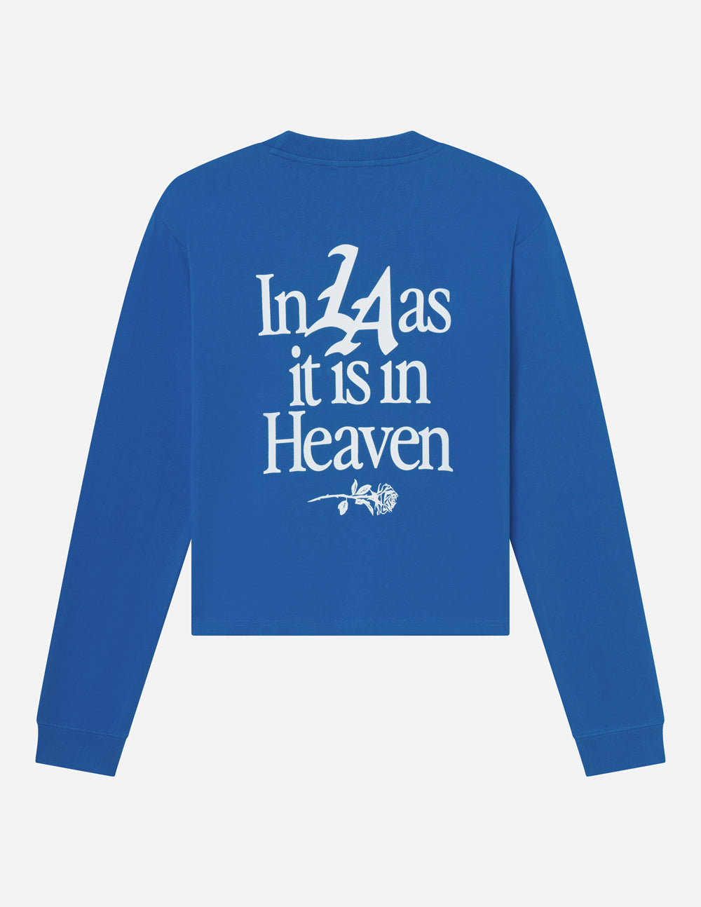 Pray for Los Angeles Blue Long Sleeve Heavyweight Tee
