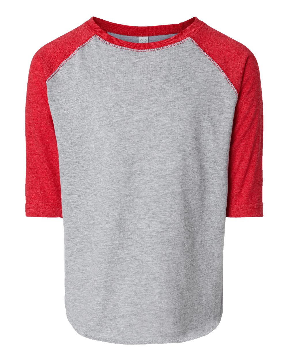 3330 Rabbit Skins Custom Toddler Baseball Fine Jersey Three Quarter Sleeve Tee | Custom Toddler Raglan T Shirt