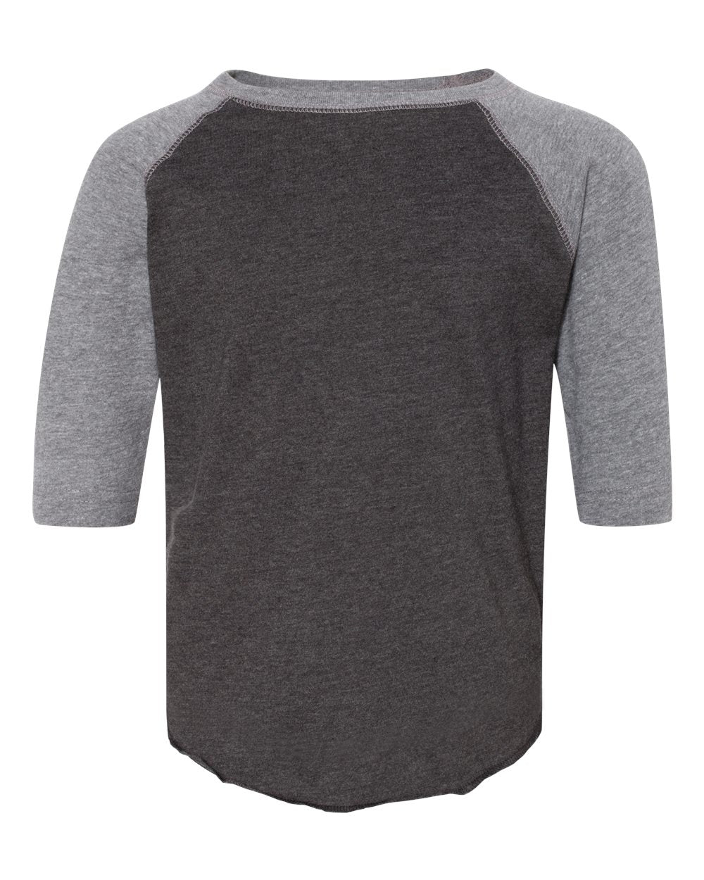 3330 Rabbit Skins Custom Toddler Baseball Fine Jersey Three Quarter Sleeve Tee | Custom Toddler Raglan T Shirt