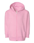 3346 Rabbit Skins Custom Toddler Full Zip Fleece Hoodie | Custom Toddler Zip Up Hoodie