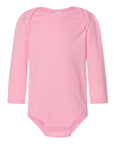 4421 Rabbit Skins Custom Infant Fine Jersey Long Sleeve Bodysuit | Custom Infant Long Sleeve Bodysuit