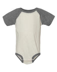 4430 Rabbit Skins Custom Infant Baseball Fine Jersey Bodysuit | Custom Infant Raglan Bodysuit