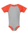 4430 Rabbit Skins Custom Infant Baseball Fine Jersey Bodysuit | Custom Infant Raglan Bodysuit