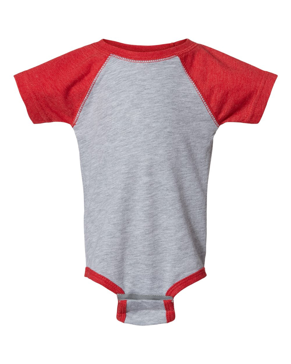 4430 Rabbit Skins Custom Infant Baseball Fine Jersey Bodysuit | Custom Infant Raglan Bodysuit