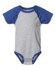 4430 Rabbit Skins Custom Infant Baseball Fine Jersey Bodysuit | Custom Infant Raglan Bodysuit