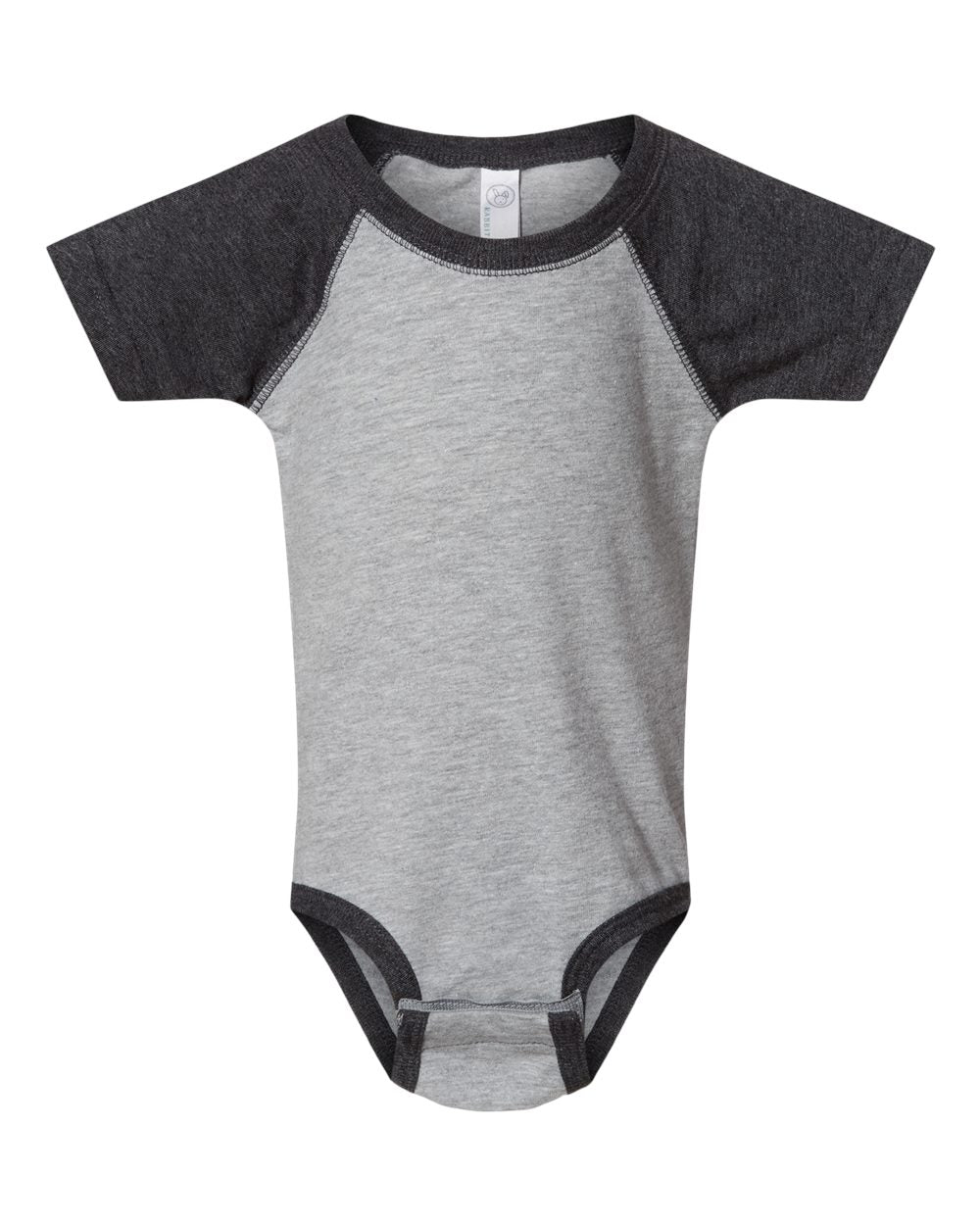 4430 Rabbit Skins Custom Infant Baseball Fine Jersey Bodysuit | Custom Infant Raglan Bodysuit