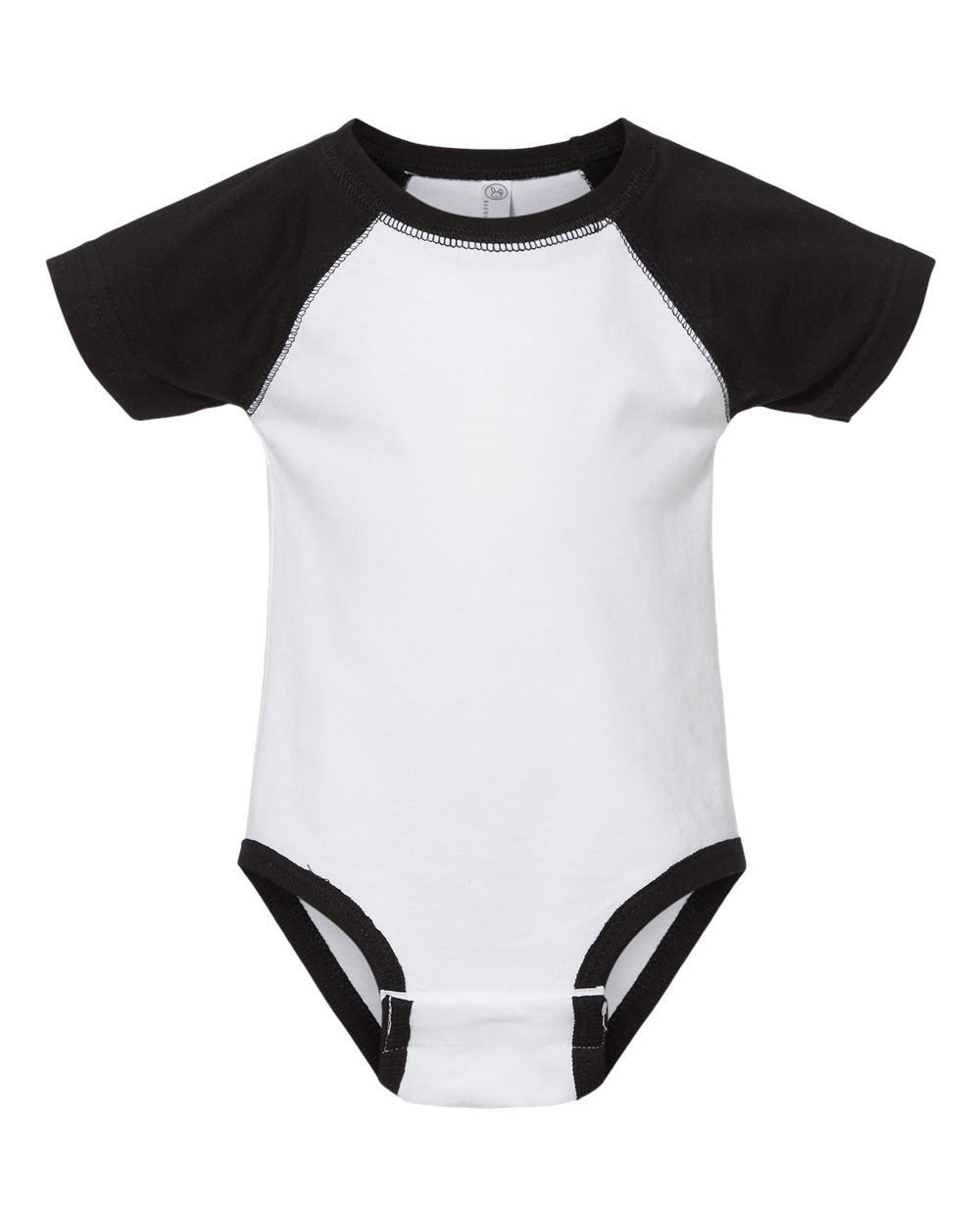 4430 Rabbit Skins Custom Infant Baseball Fine Jersey Bodysuit | Custom Infant Raglan Bodysuit