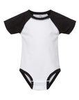 4430 Rabbit Skins Custom Infant Baseball Fine Jersey Bodysuit | Custom Infant Raglan Bodysuit