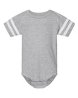 4437 Rabbit Skins Custom Infant Football Fine Jersey Bodysuit | Custom Infant Football Bodysuit
