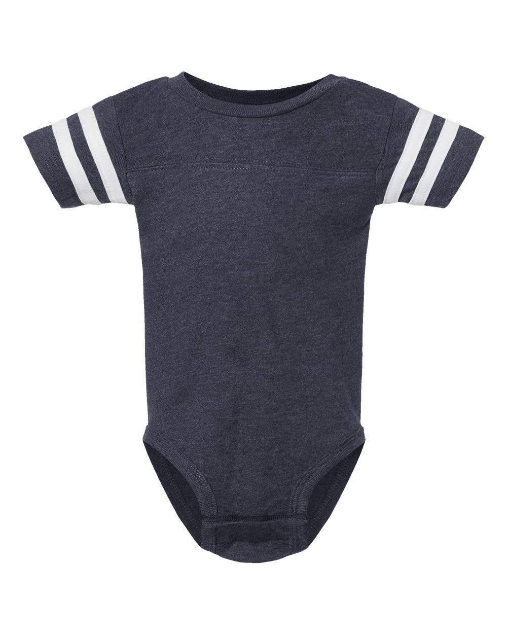 4437 Rabbit Skins Custom Infant Football Fine Jersey Bodysuit | Custom Infant Football Bodysuit