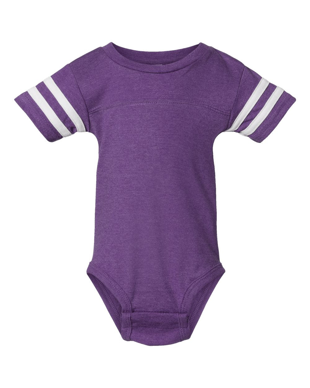 4437 Rabbit Skins Custom Infant Football Fine Jersey Bodysuit | Custom Infant Football Bodysuit