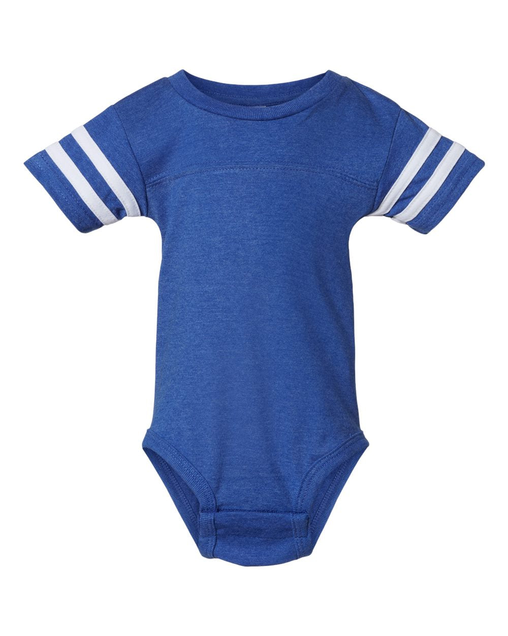 4437 Rabbit Skins Custom Infant Football Fine Jersey Bodysuit | Custom Infant Football Bodysuit