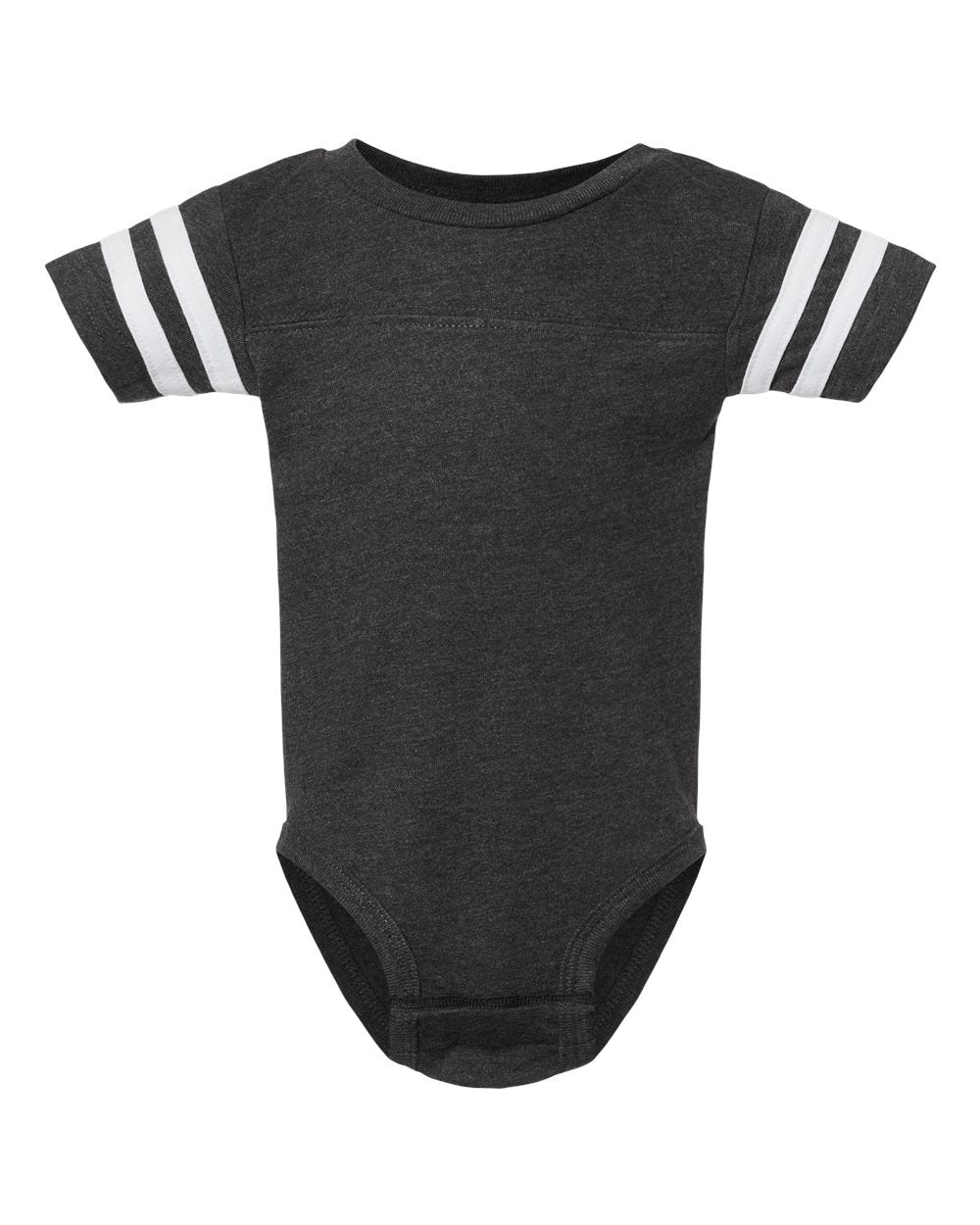 4437 Rabbit Skins Custom Infant Football Fine Jersey Bodysuit | Custom Infant Football Bodysuit