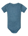 4491 Rabbit Skins Custom Infant Harborside Mélange Bodysuit | Custom Infant Mélange Bodysuit