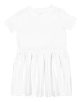 5333 Rabbit Skins Custom Toddler Fine Jersey Dress | Custom Toddler Dress