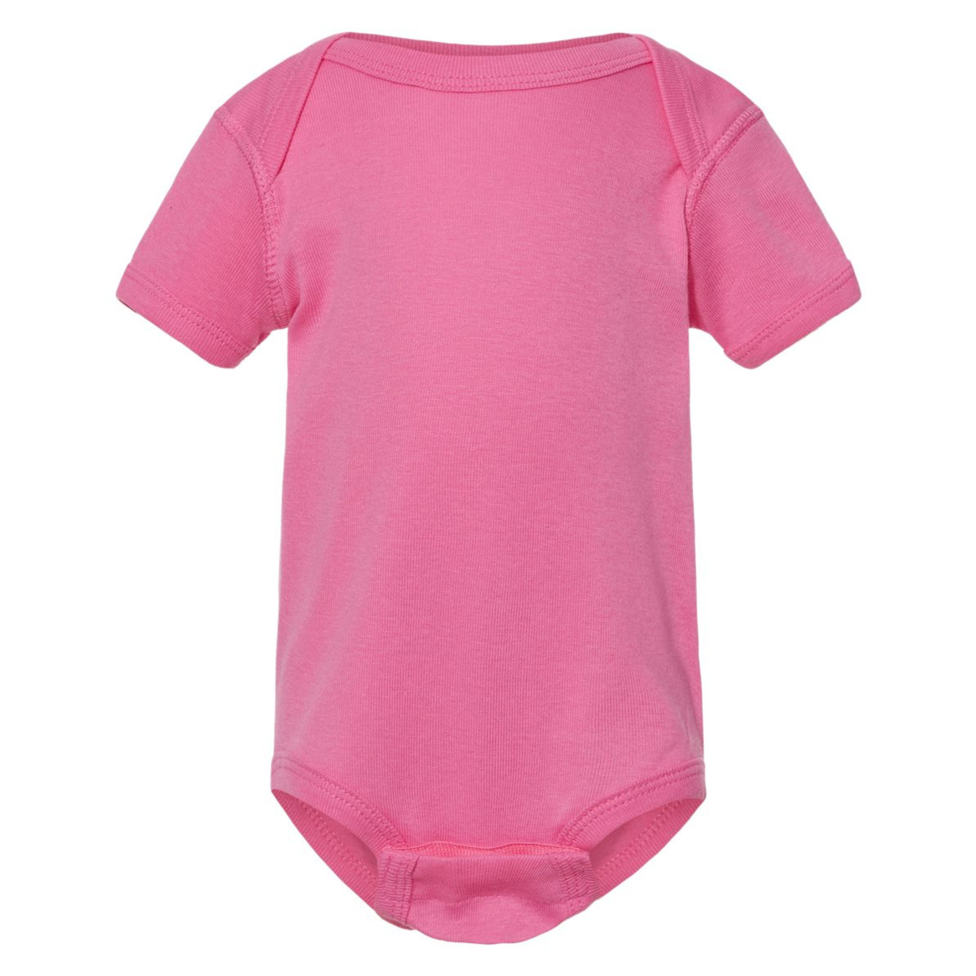 4400 Rabbit Skins Custom Infant Baby Rib Bodysuit | Custom Baby Bodysuit