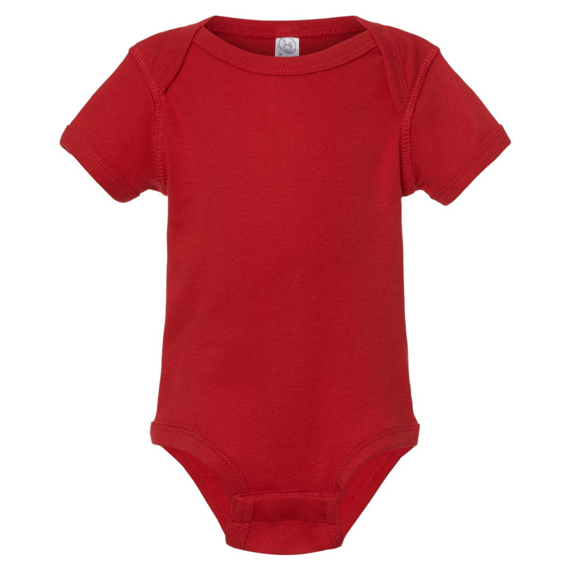 4400 Rabbit Skins Custom Infant Baby Rib Bodysuit | Custom Baby Bodysuit