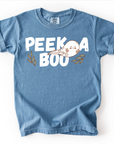 Peek-a-Boo Ghost – Youth Halloween Tee