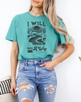 “I Will Make a Way in the Wilderness” – Isaiah 43:19 Women’s Christian T-Shirt