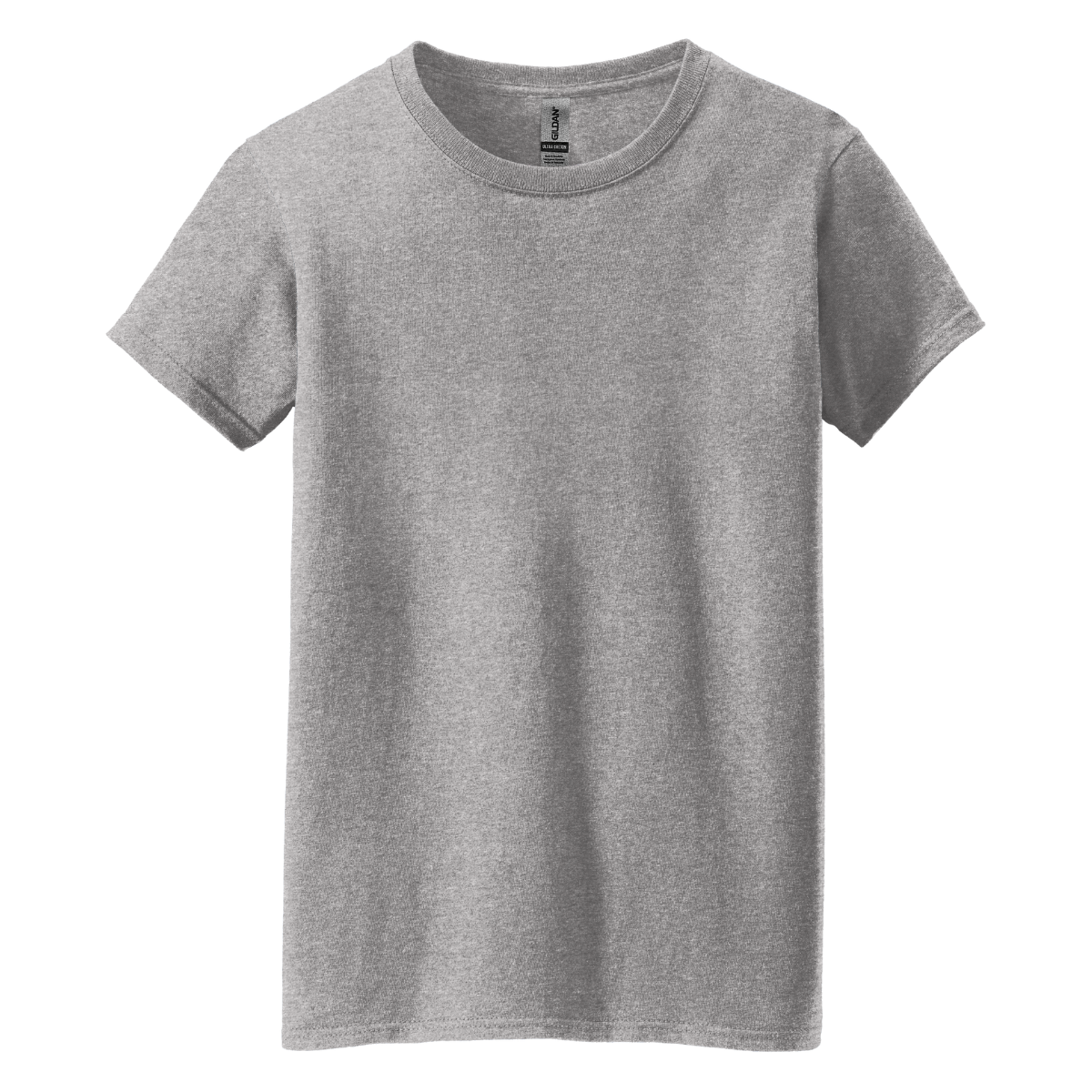 G500L Gildan Ladies&#39; Heavy Cotton™ T-Shirt – Custom Print Fitted Tee for Women