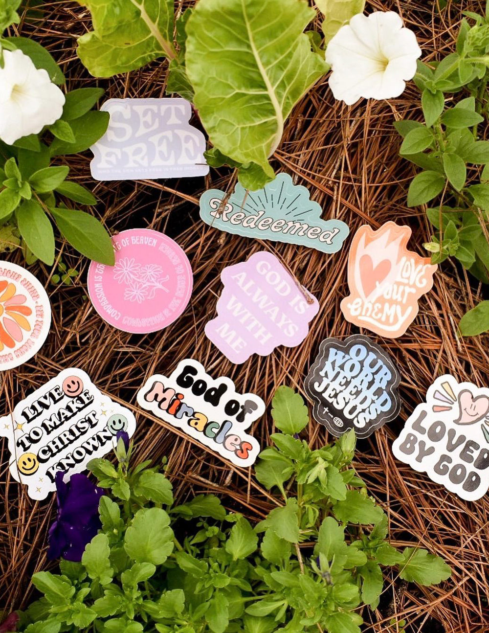 Elevated Faith Sticker Mystery Pack | 10 Christian Stickers Assorted