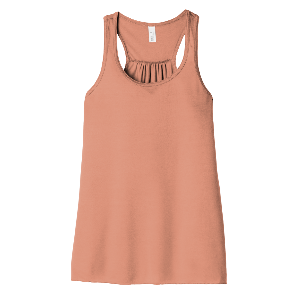 B8800 Bella + Canvas Ladies&#39; Flowy Racerback Tank – Lightweight Custom Print Tank Top