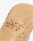 Weathered Brown T-Bar Baby Shoe