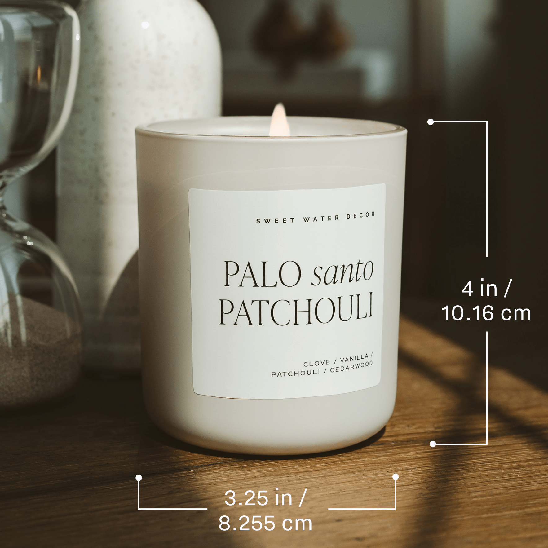 Salt and Sea Soy Candle - Blue Matte Jar - 15 oz
