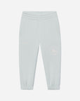 Light gray sweatpants on a white background