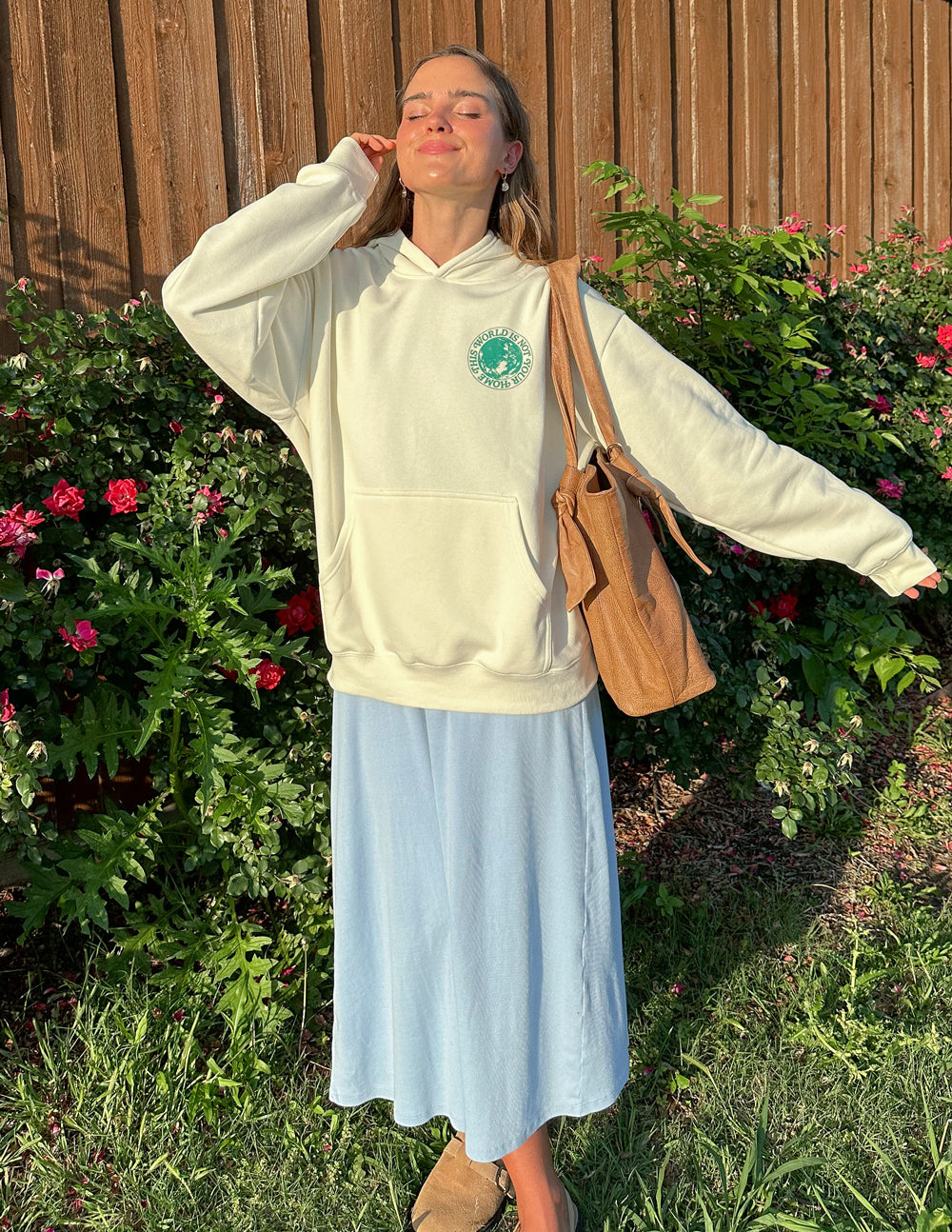 This World Is Not Your Home Egret Hoodie
