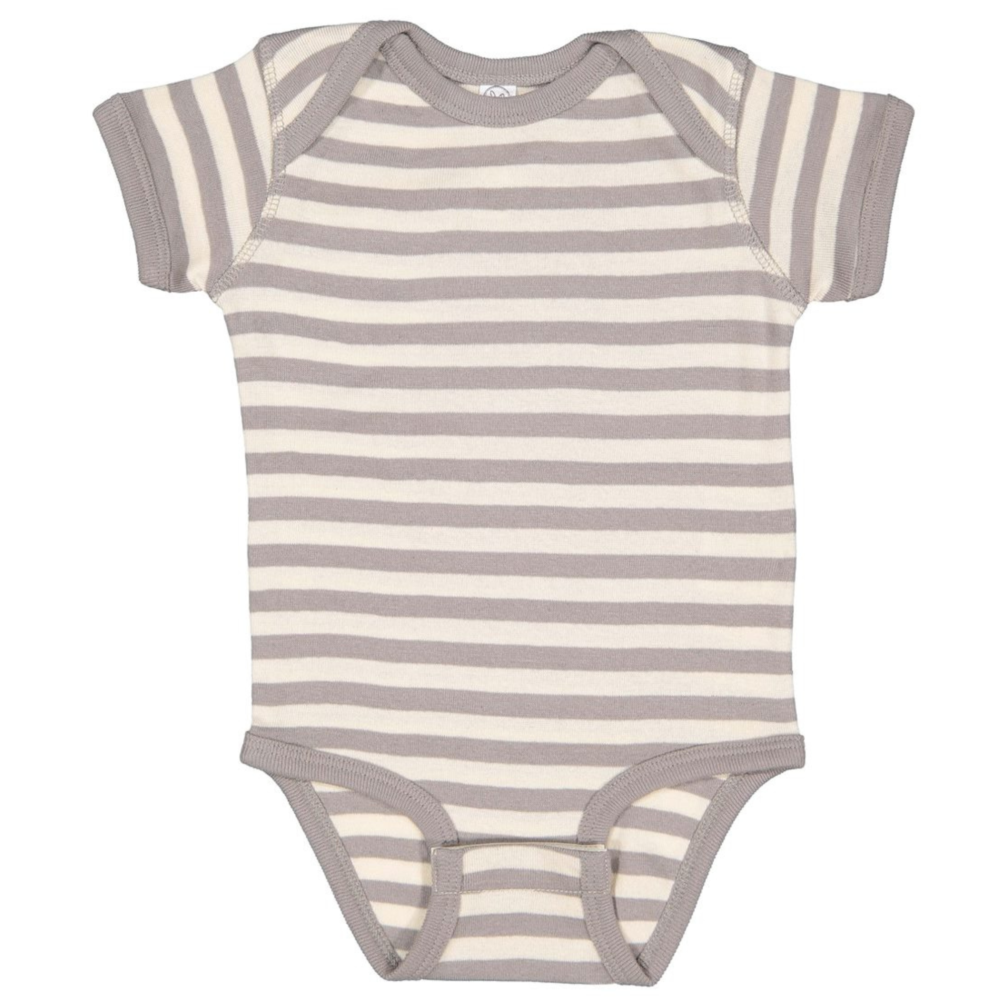 4400 Rabbit Skins Custom Infant Baby Rib Bodysuit | Custom Baby Bodysuit