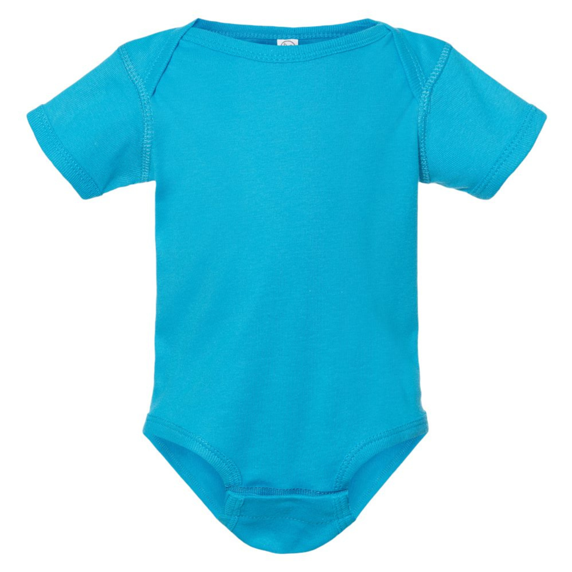 4400 Rabbit Skins Custom Infant Baby Rib Bodysuit | Custom Baby Bodysuit